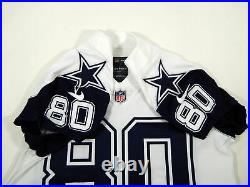 2016 Dallas Cowboys RicoGathers #80 Game Issued White Jersey Color Rush DP09436