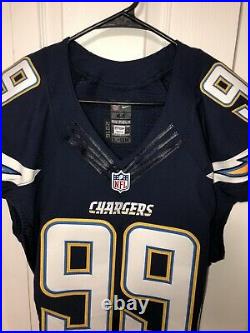 2016 Game Issued Joey Bosa LA Chargers Authentic Nike On Filed Jersey