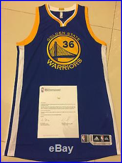 2016 Golden State Warriors Kevon Looney game worn issued Finals jersey
