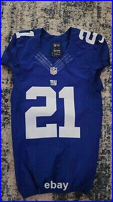 2016 Landon Collins Game Issued signed Giants Jersey-ALL PRO AND PRO BOWL SEASON