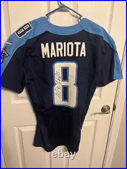 2016 Marcus Mariota Game Issued Autographed jersey