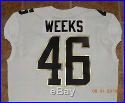 2016 PRO BOWL, 46JON WEEKS, NIKE PSA/DNA, Game Issued Not Game Used, MINT