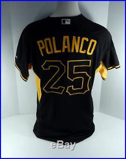 2016 Pittsburgh Pirates Gregory Polanco #25 Game Issued Batting Practice Jersey