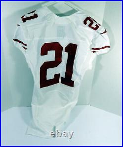 2016 San Francisco 49ers #21 Game Issued White Jersey 40 DP46953