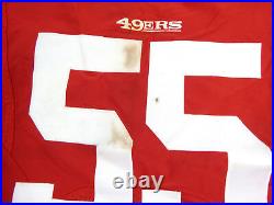 2016 San Francisco 49ers Ahmad Brooks #55 Game Issued Red Jersey 46 DP28665