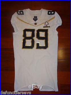 2016 TEAM RICE OAKLAND RAIDERS AMARI COOPER PRO BOWL JERSEY GAME ISSUED