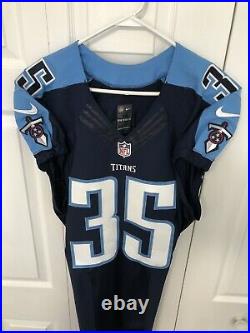 2016 Tennessee Titans Game Issued Nike On Field Jersey