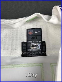2016 Tyler Slavin Game Issued Seattle Seahawks Nike Football Jersey Arizona NFL