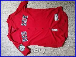 2017 Boston Red Sox Andrew Benintendi Spring Jersey Game Issued Worn Used