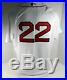 2017 Boston Red Sox Rick Porcello #22 Game Issued White Jersey RSF Patch
