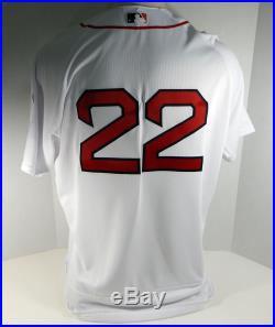 2017 Boston Red Sox Rick Porcello #22 Game Issued White Jersey RSF Patch