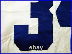2017 Dallas Cowboys Ryan Williams #34 Game Issued White Jersey 40 DP15512