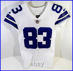 2017 Dallas Cowboys Terrance Williams #83 Game Issued White Jersey 40 DP15501