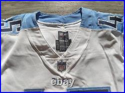 2017 Game Issued Nike Tennessee Titans Jalston Fowler White Road Jersey Size 42