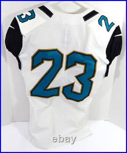 2017 Jacksonville Jaguars #23 Game Issued White Jersey 40 DP36954