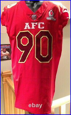 2017 Jadeveon Clowney Game Issued/Worn/Used 2017 AFC Pro Bowl Jersey Rare