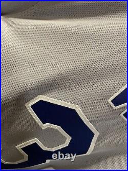 2017 KC Kansas City Royals Travis Wood game worn team issued jersey ACE30 Sz 46