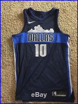 2017 Nike Game Issued Jersey Dallas Mavericks Meigray