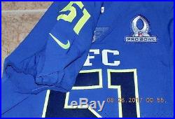 2017 PRO BOWL, NIKE, 51ALEX MACK, COA, Game Issued, FALCONS NFL Jersey, 46 LINE