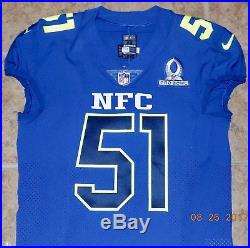 2017 PRO BOWL, NIKE, 51ALEX MACK, COA, Game Issued, FALCONS NFL Jersey, 46 LINE