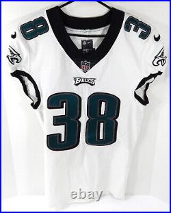 2017 Philadelphia Eagles Stephen Roberts #38 Game Issued White Jersey 38 DP29163