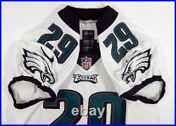 2017 Philadelpia Eagles Terrence Brooks #29 Game Issued White Jersey 40 DP28659