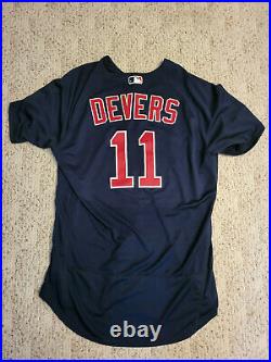 2017 Rafael Devers Game Issued Boston Red Sox Jersey MLB COA un-worn un-used