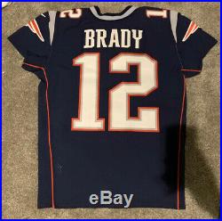 2017 Team Game Issued New England Patriots Tom Brady Jersey Sz 44 QBK Pro cut