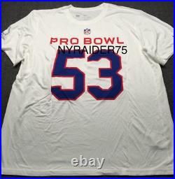 2017 Team Issued AFC Pro Bowl Practice Shirt Ravens NFL COA