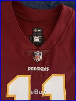 2017 Terrelle Pryor Sr Washington Redskins Game Worn Used Issued Jersey