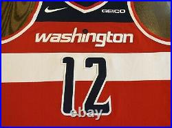 2018-19 Nike KELLY OUBRE JR #12 Washington Wizards Team Issued Game Worn Jersey