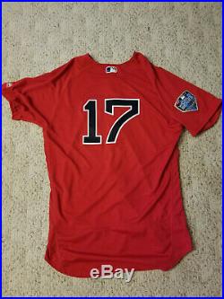 2018 Boston Red Sox Issued Nathan Eovaldi Jersey MLB COA Game Un-Used Un-Worn