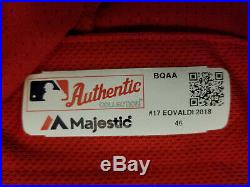 2018 Boston Red Sox Issued Nathan Eovaldi Jersey MLB COA Game Un-Used Un-Worn