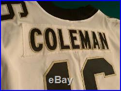 2018 Brandon Coleman New Orleans Saints Game Worn /Issued Jersey BENSON PATCH