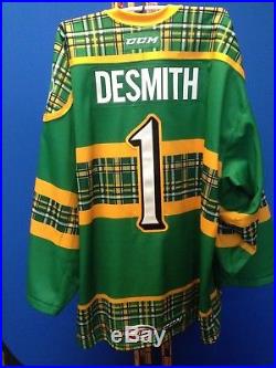 2018 Casey DeSmith Game-Issued WBS Penguins St. Patrick's Day Jersey