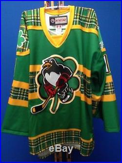 2018 Casey DeSmith Game-Issued WBS Penguins St. Patrick's Day Jersey
