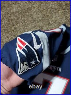 2018 Corey Bojorquez New England Patriots Punter Nike Team Issued Jersey Game