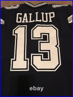 2018 Dallas Cowboys Michael Gallup Game Issued Navy Jersey, Prova Tag