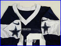 2018 Dallas Cowboys Tony Pollard #20 Game Issued Navy Practice Jersey 48 588