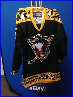 2018 Dominik Simon Game-Issued WBS Penguins Military Appreciation Jersey