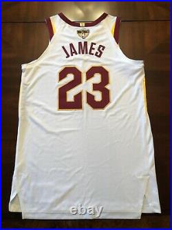 2018 Lebron James Game Issued Finals Jersey Last Game as a Cavalier un worn