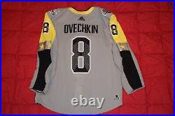 2018 NHL All Star Game Alex Ovechkin Adidas MIC Team Issued Jersey Pro Stock 58