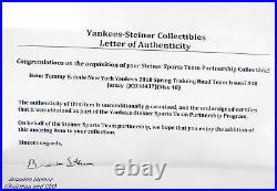 2018 New York Yankees Tommy Kahnle #48 Game Issued P Used Navy Jersey ST P 48 2