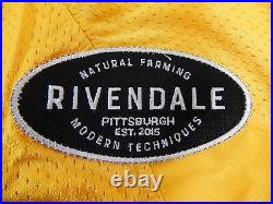 2018 Pittsburgh Steelers #50 Game Issued Yellow Football Jersey 843