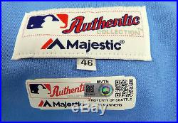 2018 Seattle Mariners Ben Gamel #16 Game Issued Blue 1979 TBTC Jersey Pants