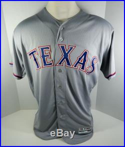 2018 Texas Rangers Mike Minor #36 Game Issued Grey Jersey