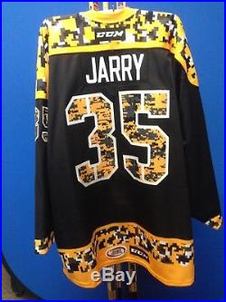 2018 Tristan Jarry Game-Issued WBS Penguins Military Appreciation Night Jersey