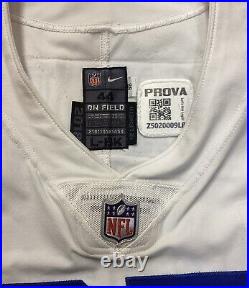 2018, Used In 2020 Cowboys Game Used/Issued Home Jersey (Ron'Dell Carter) No. 97