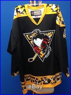 2018 Zach Trotman Game-Issued WBS Penguins Military Appreciation Night Jersey