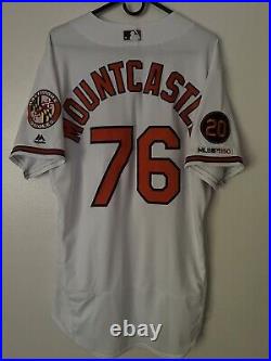 2019 Baltimore Orioles Ryan Mountcastle Game Issued Jersey